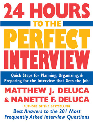 cover image of 24 Hours to the Perfect Interview